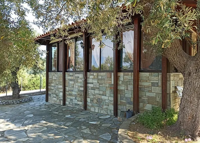 & Blue House In Halkidiki In Casa de Férias Vourvourou