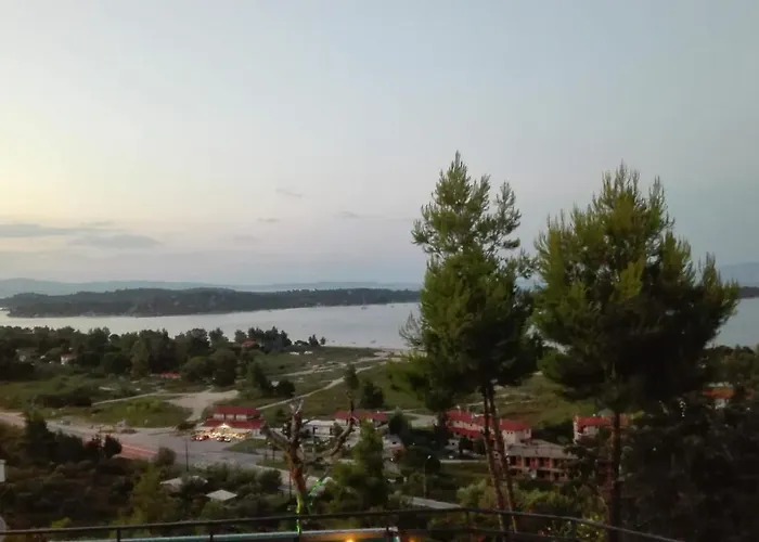 別荘 & Blue House In Halkidiki In ブアブロウ