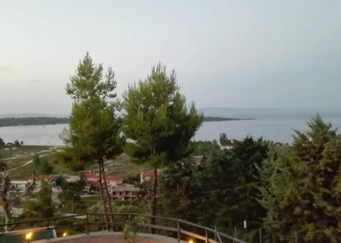 別荘 & Blue House In Halkidiki In