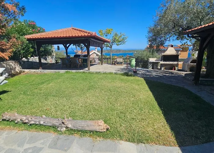 & Blue House In Halkidiki In 別荘 ブアブロウ